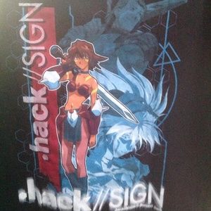 .Hack//Sign Vintage Anime T-Shirt